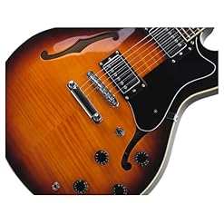 Rocktile Pro HB100-SB guitare eléctrique vintage sunburst - Les Beatles, Paul McCartney, John Lennon, RIngo Starr, George Harrison Rocktile Pro HB100-SB guitare eléctrique vintage sunburst – Image 3