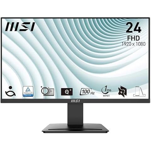 MSI PRO MP2412 23.8 Inch Full HD Monitor Cover