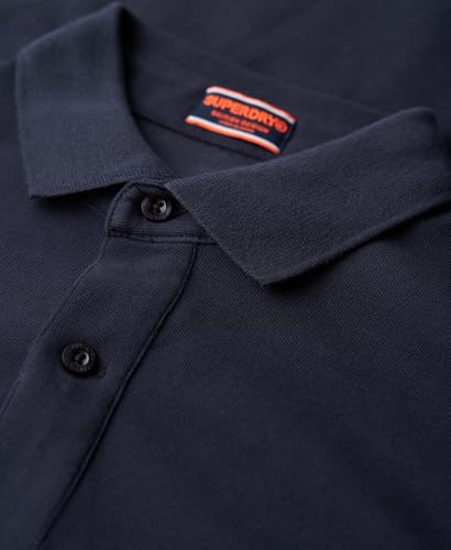 Superdry Para Hombre. M1110438A Polo De Piqué City Marino (Xxl), Casual, AlgodóN, Manga Corta - 5