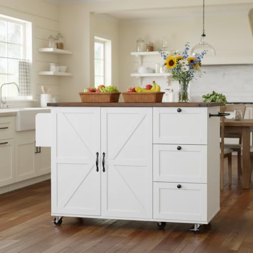 Casaphoria Kitchen Island with Storage