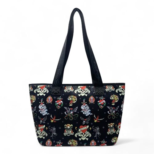 Bolso Tote con logo para mujer Ed Hardy miniatura 2