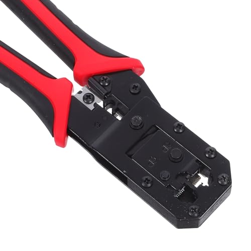 Peladora de cables Ethernet multifunción con alicates para cableado eléctrico resistente y útil 4