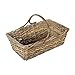 Casa Moro Rattan Tragekorb Cordoba Groß 70x45 cm (Länge/Breite) aus Naturrattan geflochten | Boho Einkaufskorb rechteckig Obst-Korb Gemüsekorb | INDK51