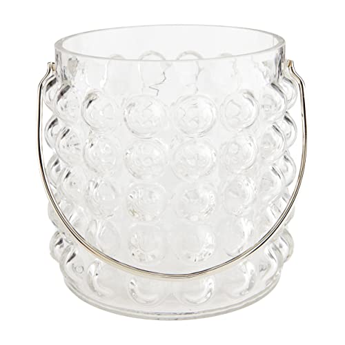 Mud Pie Bubble Glass Ice Bucket; 8