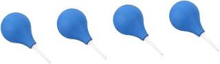 SOLUSTRE 4piezas Bola De Succión De Para Pipetas Dispositivo De Succión De y Control De Volumen Color Azul
