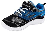 OshKosh B'Gosh Boy's Carson Sneaker, Black/Grey, 5 Toddler