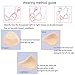 CYTMTZGA Cotton Mastectomy Breast Prosthesis Breast Forms Bra Insert Pads Light-weight Ventilation Sponge Boobs Sp4LR