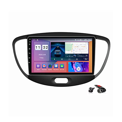 DLYAXFG Android 10 Radio Pantalla 2-Din Coche Equipo Musica Cover