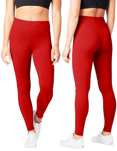 Image of SATINA High Waisted Leggings for Women - Comfortable and Stretchy in Versatile Sizes and Colors
