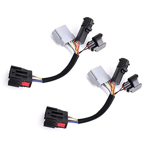Conversion Harness Adapter Wiring Connector Towing Mirrors for 1999-2007 F250 F350 F450 F550 Super Duty Truck Pickup 2pcs by Sanooer - Used condition - US$22.20