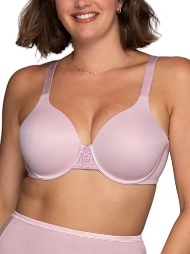 Image of Vanity Fair Women's Full Figure Beauty Back Smoothing Bra, 4 Way Stretch Fabric, Lightly Lined Cups up to H