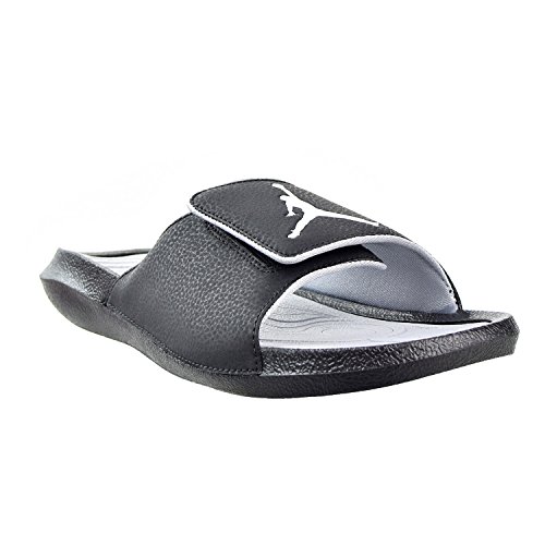 Nike Jordan Men's Jordan Hydro 6 Black/White Wolf Grey Sandal 10 Men Us #TOP3