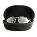 Gearbox Vision Eye Protection with Hard Case, Black Frame/Clear Lens