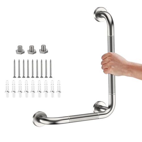 Angled Grab Bar Shower Support