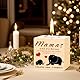 Mama Geschenk Weihnachten Kerzenständer Geschenk Mama Geburtstag Muttertag, Beste Mama Geschenke für Mama Kerze Geburtstagsgeschenk Muttertagsgeschenke von Tochter Sohn (Mama)