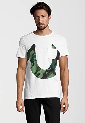 True Religion Large Logo Camo Maglietta Uomo