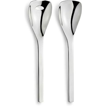 PURESIGNS ONE Extra Salad Servers 16 cm 2-Piece Stainless Steel 18/10