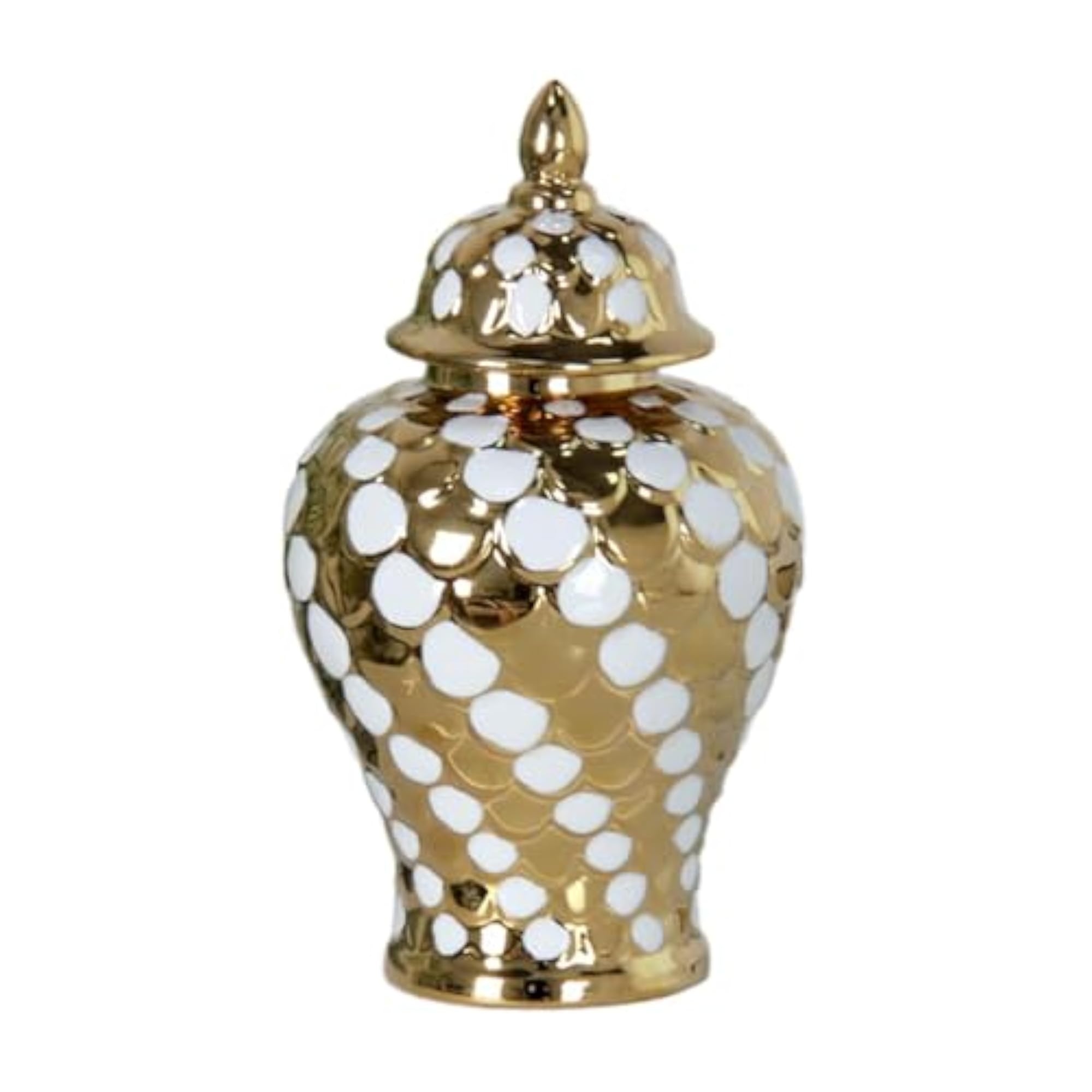 Ceramic Ginger Jar for Floral Arrangement Display, Weddings
