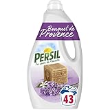 Persil - Lessive Liquide Bouquet de Provence – Parfum au extraits naturels de lavande & au Savon de Marseille - Encore Plus Efficace Même à Froid - Testée Dermatologiquement - 43 Lavages