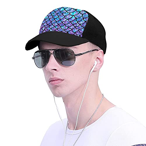 Mermaid Scale Sports Cap Unisex Baseball Cap Fashion Dad Hat Classic Casual Adjustable For Men Women #TOP3