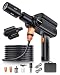 Cordless Pressure Washer, Portable Washer Jet Wash with 12000mAh Built-in Battery, Dual Type-C & DC Car Charger, 5-in-1 Nozzle Power Washer with Waterproof Tool Bag, for Car Washing, Garden, Patio.