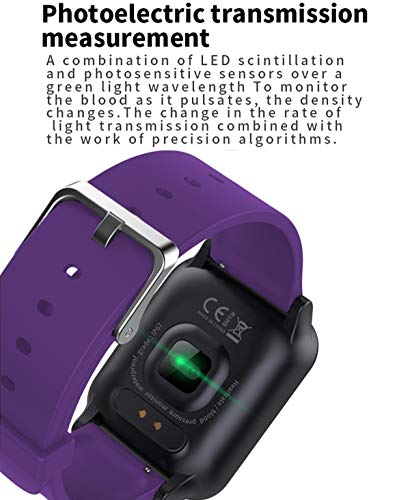 Fitness Tracker Heart Rate Monitor Blood Pressure Smart Watches for Android iOS Pedometer Activity Tracker Watch