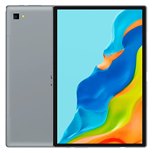 Ulefone TAB A7 Tablets 10.1-inch - Android 11 Tablet-PC Octa-Core Processor 4GB RAM 64GB ROM, 13MP+5MP Cameras, 7680mAh Battery, 4G LTE Dual SIM, Face Unlock, Dual Speakers, GPS, Bluetooth OTG (Grey)