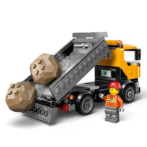 Image of LEGO City Heavy-Duty Recovery Tow Truck with Crane Toy Construction Kit 60467 Building Blocks Toys for 8+ Gift for Boys and Girls