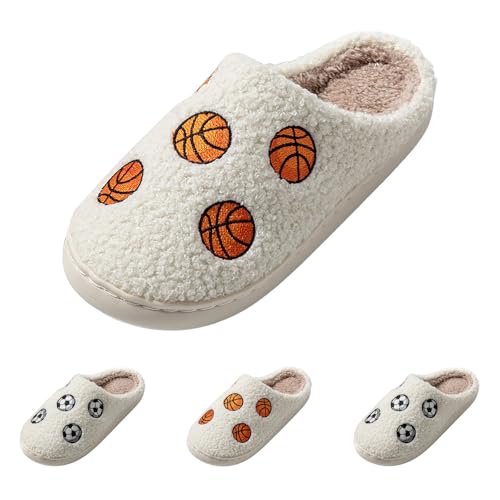 Winter Womens Mens Fluffy Plush Slippers Cute Cartoon House Warm Shoes Indoor Outdoor Fuzzy Comfortable Slip On Slipper Closed Toe Memory Foam Bedroom Slippers Couple Home Cozy Shoes4