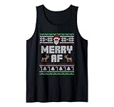 Photo Gallery merry af - funny christmas - maglione merry af ugly canotta Photo Gallery merry af - funny christmas - maglione merry af ugly canotta