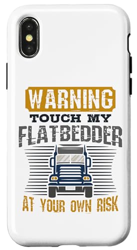 Trucking Flatbedder Cargo Vehicle Flatbed Truck Driver Case for iPhone X/XS