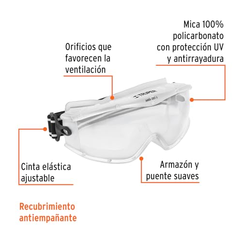 Goggles de seguridad 23 goggles seguridad marca TRUPER (2)