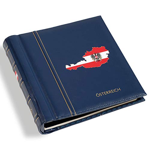 Álbum de barra Leuchtturm PERFECT DP azul 311267 para proteger sellos