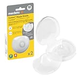 メデラ 乳頭保護器 コンタクトニップルシールド Mサイズ 20mm 2個入り 授乳中の乳首を保護 赤ちゃんの吸てつをサポート 母乳育児をやさしくサポート