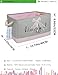 LANGYASHAN Rectangular Storage Bin Collapse Canvas Fabric Cartoon Storage Basket with Handles for Organizing Home Kitchen Boys and Girls Toys Office Closet Shelf Baskets (Rec lace)