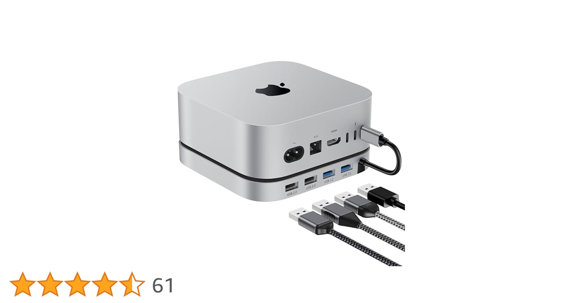 Mac mini M4対応ドッキングステーション Amazon | UGREEN Mac mini M4用 ドッキングステーション