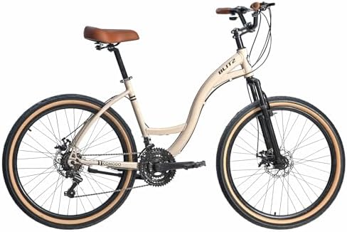 Bicicleta BLITZ Aro 26 Comodo Alumínio Urbana SH 21v Freio á Disc...
