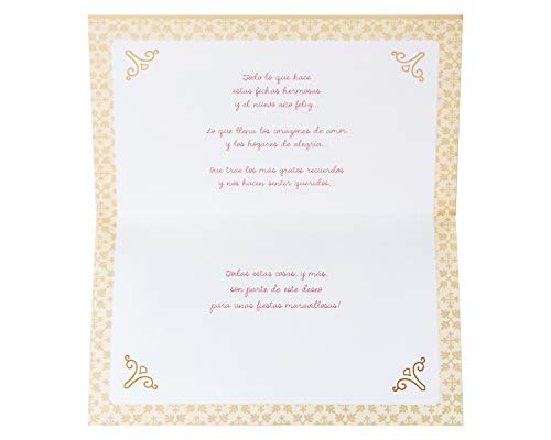 American Greetings Spanish Christmas Card (Feliz Navidad) #TOP1