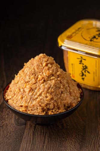 はつゆき屋 玄米みそ 500g カップ入り 6個 計3kg 保存料・酒精等無添加 国産 九州 鹿児島 調味料 麹 こうじ 味噌汁[入金確認後、1ヶ月以内の発送]