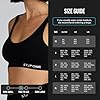 STEP ONE SmoothFit Bra. Ultra-Soft Women's Everyday Bra, Lifts & Supports and Feels Invisible on, Breathable Bamboo Moisture Wicking with Removable Cups Black Large #5