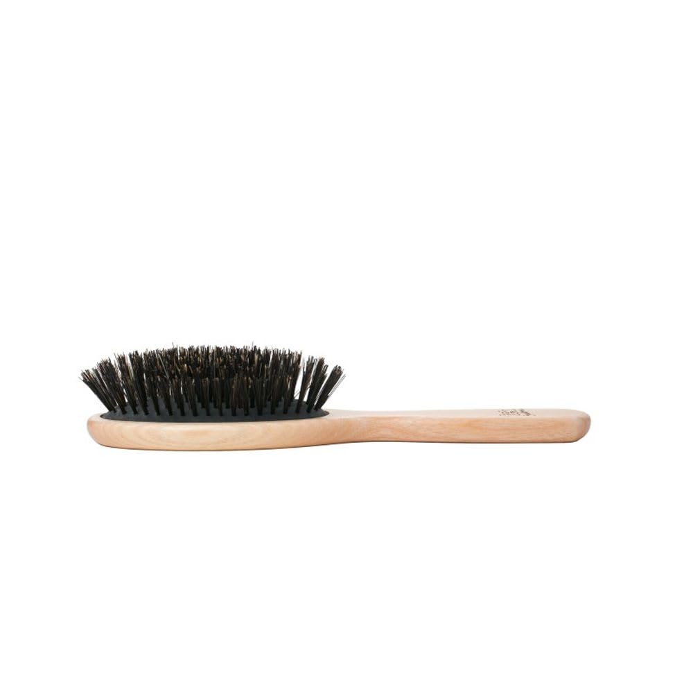 Tek Spazzola Ovale Grande Setole Cinghiale 100% - spazzola capelli lunghi medi e extension
