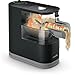 Philips Kitchen Appliances Compact Pasta and Noodle Maker, Viva Collection, Comes with 3 Default Classic Pasta Shaping Discs, Fully Automatic, Recipe Book, Small, Black (HR2371/05)