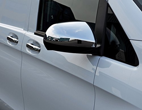 Rétroviseur trim chrome Vito W447 look moderne pour déplacements et voyages