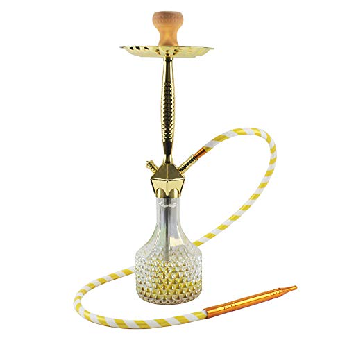 Mr. Hao Zinklegierung Shisha Wasserpfeife echte ägyptische sheesha Rohr Cafe Stil mit 175 cm Schlauch