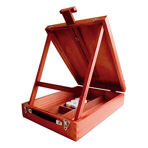 Combo Com 2 Telas Para Pintura, Maleta Cavalete, Guache e Pincel