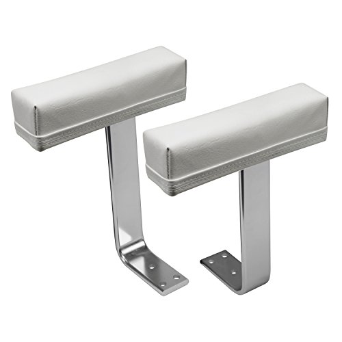 Wise 8WD444AR-710 Arm Rest with Aluminum Brackets and Mounting Hardware, White