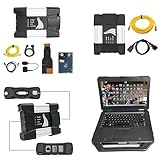 Multi-Language Car Diagnostic & Programming Tool with WiFi & HDD | Compatible with Most BMW Series Vehicles | High-End Rugged Laptop Kit