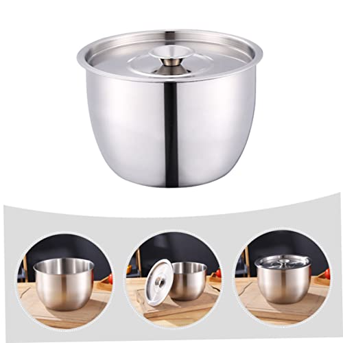 Bowl Profundo de Acero Inoxidable para Mezclar Huevos miniatura 5