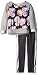 Liquid Gold Girls' French Terry Pullover and Denim Knit Pull On Pants Set