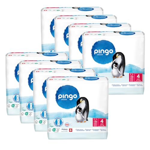 Pack Ahorro Pañales T4 (7-18kg) Pingo 320 Uds